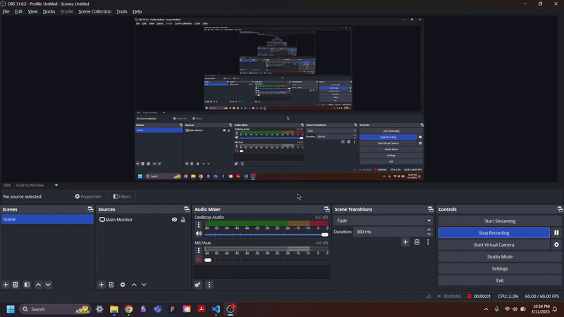 Upon Click it will spawn a pair of Donuts in another colour. Still keeping the rotation a float.