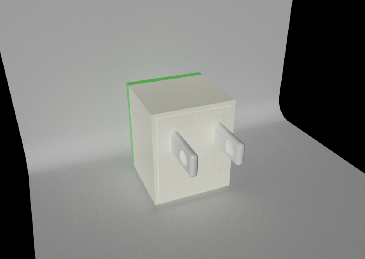 Process Work for Making complex object (Charger). Angle 1