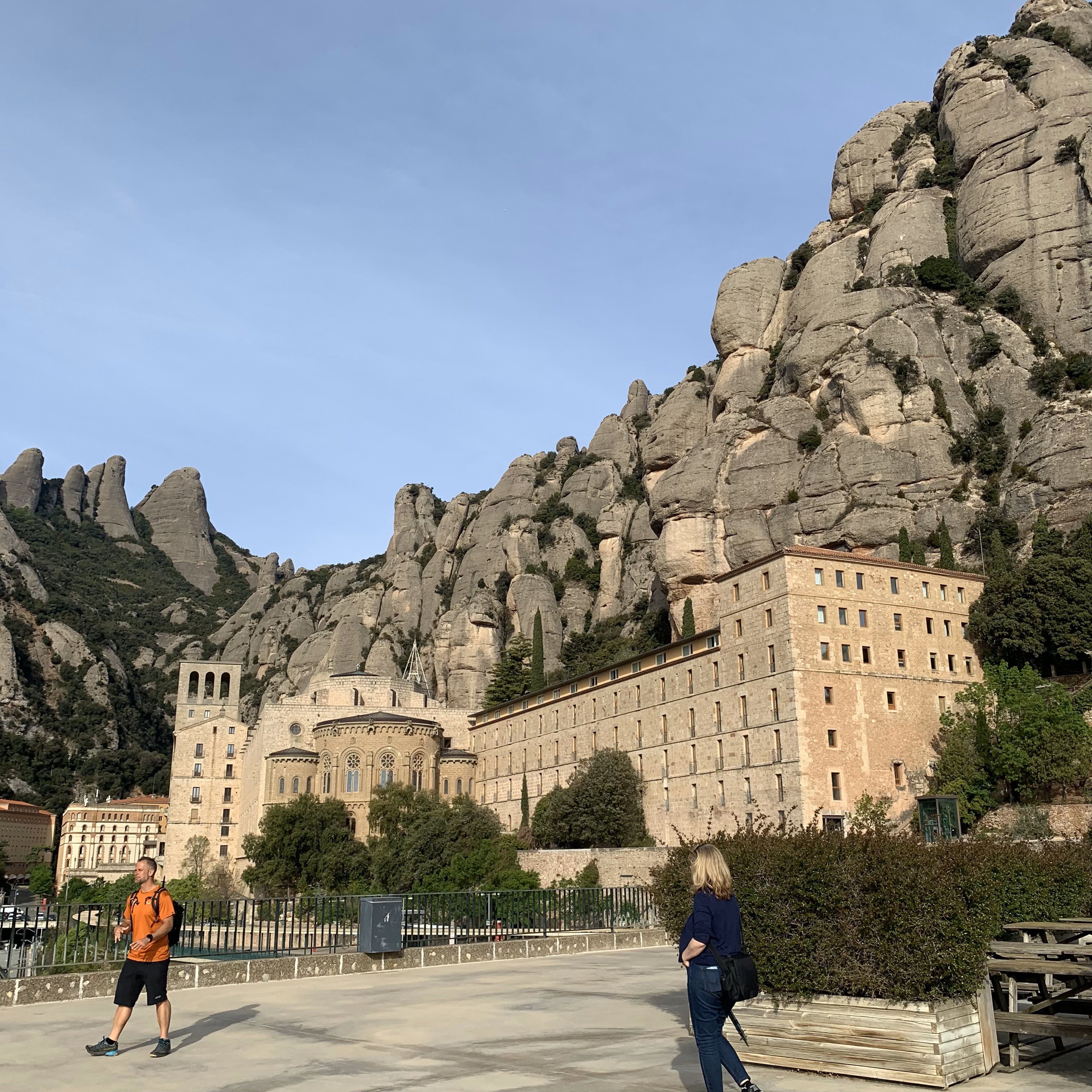 My photo of the small recreational area deep outside of the city of Barcelona where you can do various activities.